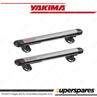 Yakima FatCat EVO 6 Silver with SKS Locks - Easily Carries Six Pair of Skis