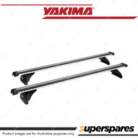 A Pair of Yakima Heavy Duty Bar Silver 110cm Aluminium - Roof Rack Bar