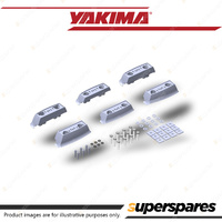 Yakima LockNLoad Fixed Point Kit 3Bar - Black Height 8cm Length 37cm