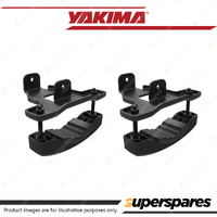 2 x Yakima LockNLoad Platform To Crossbar Clamps Attach Rack Crossba