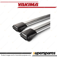 2 x Yakima Rail Bar 79/85cm Silver S53Y Roof Rack Bar Patented SmartFill