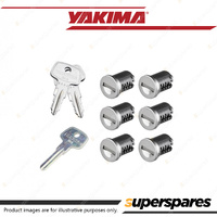Yakima Replacement SKS Lock Cores Includes 6 SKS Cores and 2 Matching Keys