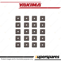 Yakima Square Nut M8 28mmx28mmx5mm Pack of 20 - Black Roof Rack Accessories
