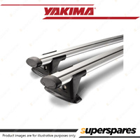 2 x Yakima ThruBar 120cm Silver S16Y - Roof Rack Bar Seamless Appearance
