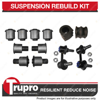 Front Suspension Bush Kit Control Arm Sway Bar for Nissan Pathfinder R51 4WD