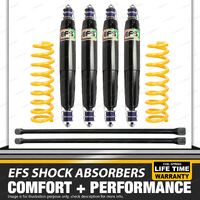 40mm Lift Kit EFS Shock + Torsion Bar + Coil for TOYOTA 4RUNNER IFS 130 CHASSIS