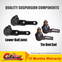 4 Lower Ball Joints Outer Tie Rod for Ford CAPRI SA SB SC SE CONVERTIBLE 89-94
