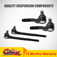 4 Inner + Outer Tie Rod End for Ford FALCON XA XB XC POWER STEER 1972-1979