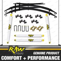 RAW 4x4 Shock + Leaf Springs for FORD RANGER PK PJ 07-11 2"50mm Lift Kit 0-300KG