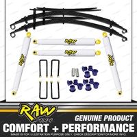RAW 4x4 Shock + Leaf Springs for JEEP CHEROKEE XJ 94-01 2"50mm Lift Kit 300KG