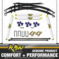 RAW Shock Torsion Bars Leaf Springs for HILUX KZN VZN LN Series 50mm Lift 250KG