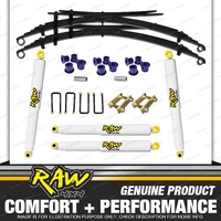 RAW 4x4 Shock + Leaf Springs for MITSUBISHI TRITON MQ 2"50mm Lift Kit 150KG