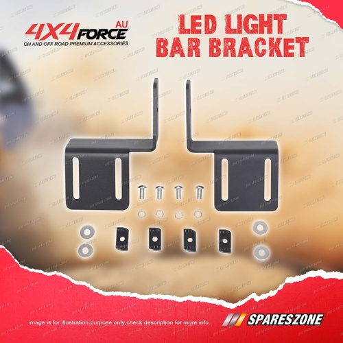 Type Z - Steel Light Bar Bracket for Universal Aluminium Roof Rack Flat Platform