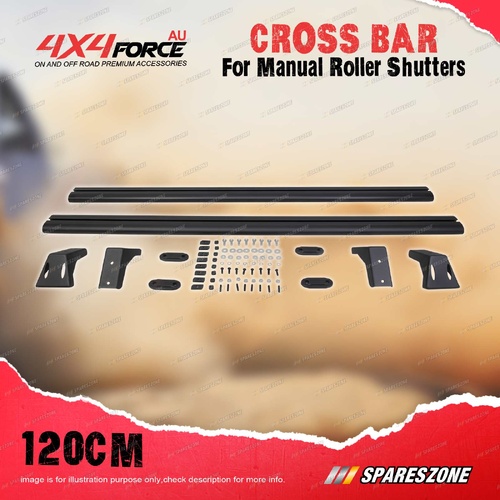 Pair 120cm Cross Bars for Universal Manual Retractable Tonneau Roller Shutters