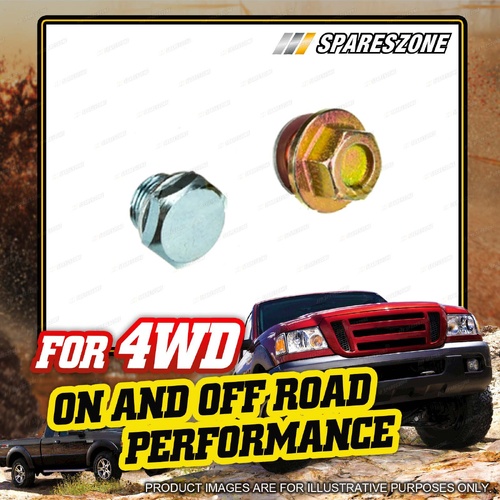 Diff Front Filler Drain Plug Kit for TOYOTA Hilux RN105 RN110 4cyl 2.4L