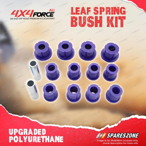 Rear Poly Leaf Spring Bush Kit for Holden Colorado RC Jackaroo IFS Leaf Rear