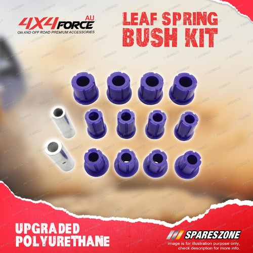 Rear Polyurethane Leaf Spring Bush Kit for Toyota Hilux Rogue Wide Body 22-On
