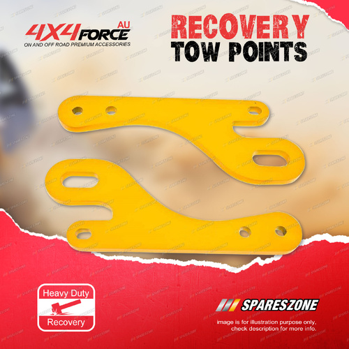 Pair 4X4FORCE Recovery Tow Points for Toyota Landcruiser Prado 150 FJ Cruiser