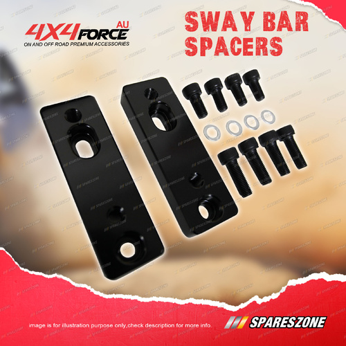 4X4FORCE Aluminium Sway Bar Spacers for Toyota Hilux Vigo KUN26 GGN25 05-15