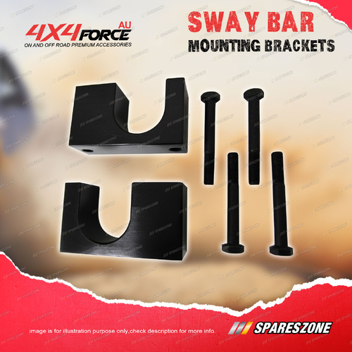 4X4FORCE Aluminum Sway Bar Mounting Brackets for Toyota Hilux Revo 15-on