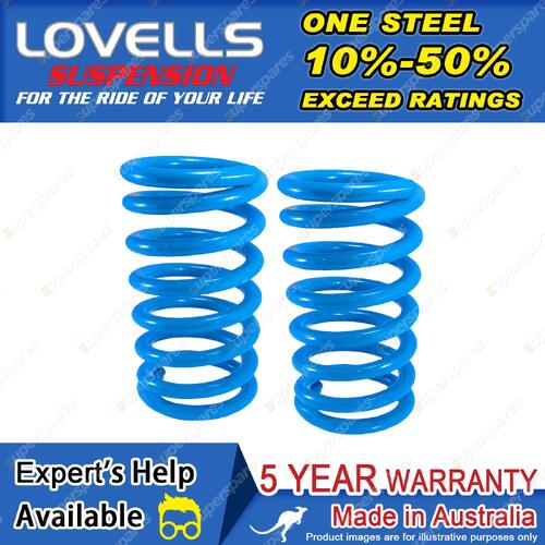 Lovells Front Raised Coil Springs for Mitsubishi Challenger KH Triton ML MN MQ