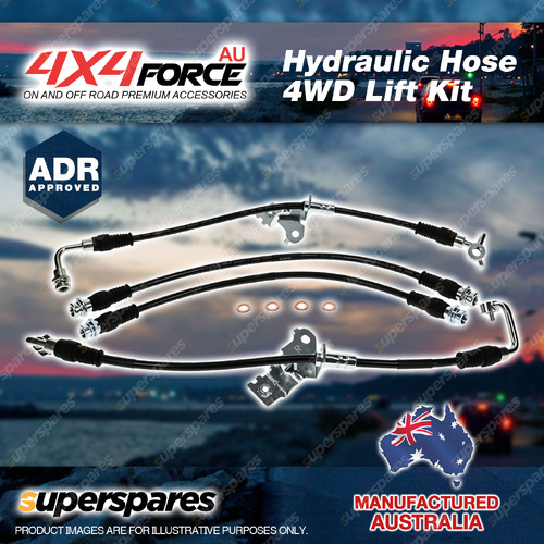 Hydraulic Hose 4WD Lift Kit for Isuzu D-MAX TFS 3.0L 4JJ3-TCX Suit 50mm Lift