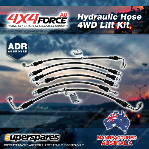 Hydraulic Hose 4WD Lift Kit for Isuzu MU-X RJ 3.0L 4JJ3-TCX Suit 50mm Lift