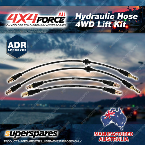 Hydraulic Hose 4WD Lift Kit for Volkswagen Amarok 2H Drum Brakes Suit 50mm Lift