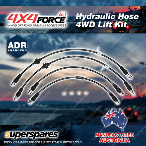Hydraulic Hose 4WD Lift Kit for Mitsubishi Triton MV 2.4L 4N16 Suit 50mm Lift