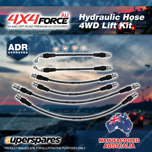 Hydraulic Hose 4WD Lift Kit for Toyota Fortuner KUN51R KUN61R GUN156R Suit 50mm