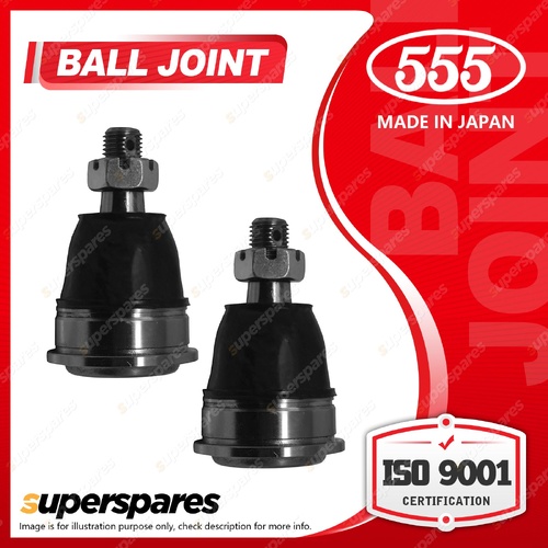 2 Pcs 555 Upper Ball Joints for Nissan Navara D40 NP300 D23 2.3L 2.5L 3.0L 4.0L