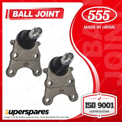 2 Pcs Japan 555 Lower Ball Joints for Isuzu D-Max TFR TFS MU Wizard UCS