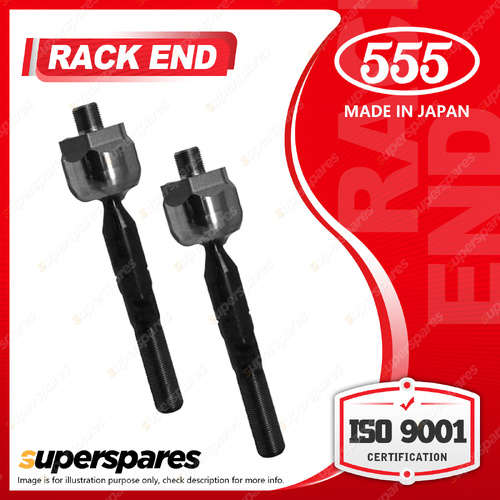 2 Pcs 555 Rack Ends for Toyota Landcruiser UZJ100R HDJ100R 4.2L 4.7L 1998-2002