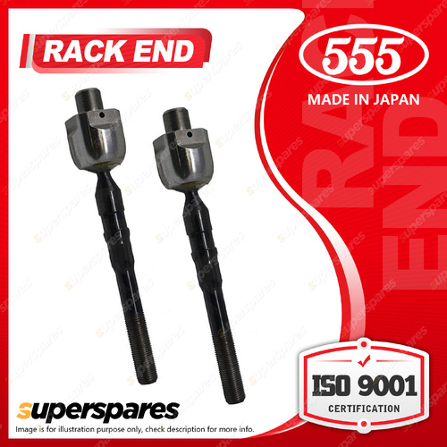 2 Pcs 555 Rack Ends for Nissan Navara D40 Pathfinder R51 2.5L 3.0L 4.0L 05-15