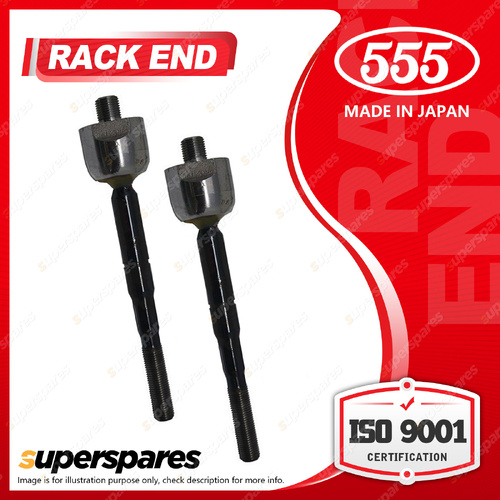 2 Pcs 555 Rack Ends for Nissan Navara D40 2.5L Chassis Utility 2008-2015