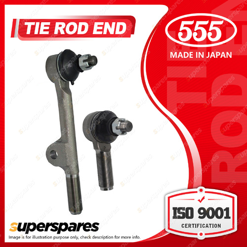 2 Pcs 555 Outer Tie Rod Ends for Toyota Hilux 4 Runner LN RN YN 60 65 67 105 106
