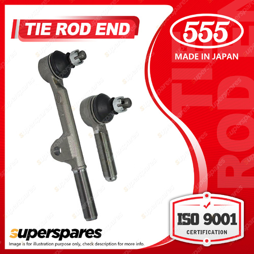 2 Pcs Japan 555 Outer Tie Rod Ends for Toyota Hilux LN106R RN105R YN106R 88-98