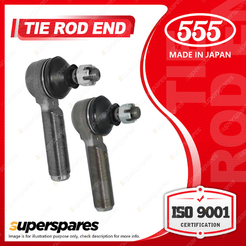 2 Pcs Japan 555 Tie Rod Ends for Toyota Landcruiser J70 J80 J100 1989-On