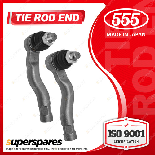 2 Pcs Japan 555 Tie Rod Ends for Lexus LX470 UZJ100R 4.7L SUV 2002-2008