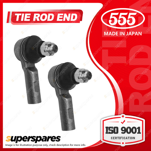 2 Pcs Japan 555 Tie Rod Ends for Toyota Hilux KUN26R GGN25R 3.0L 4.0L 2005-2015