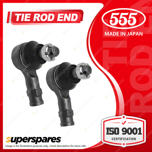 2 Pcs Japan 555 Tie Rod Ends for Holden Frontera UT 2.0L SUV 1995-1999