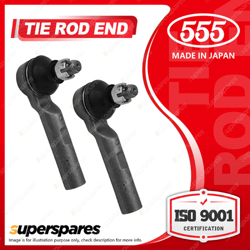 2 Pcs 555 Tie Rod Ends for Toyota Landcruiser Prado J150 FJ Cruiser GSJ15R 09-23