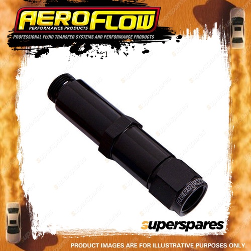 Aeroflow Carburettor Adapters Female suit Barry Grant / Demon Black -6