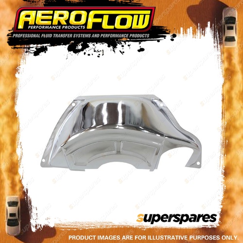 Aeroflow Chrome Flywheel Dust Cover for Holden Powerglide With SB And Bb