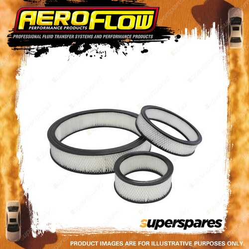 Aeroflow Replacement Round Air Filter Paper Element 9" Diameter X 2" High