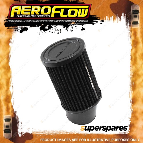 Aeroflow 2-7/16 Clamp-On Tapered Filter3.75 O.D 5" High Black Cott
