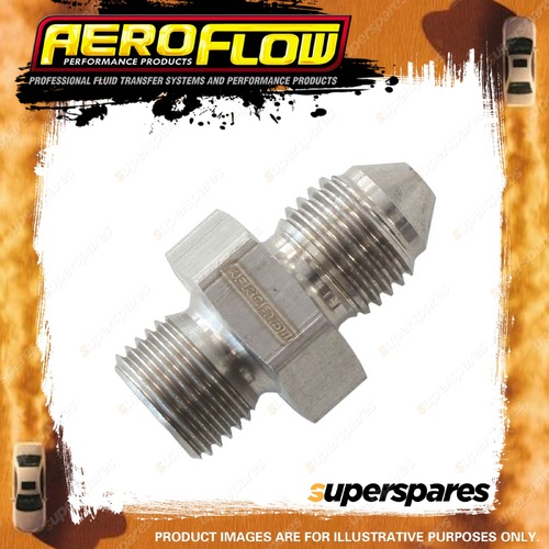 Aeroflow Stainless Steel Washer Seal Adapter -3AN 1/8" Bspp To -3AN
