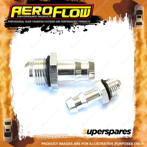 Aeroflow Brand Replacement Fittings for Ls Power Steering Tank Silver