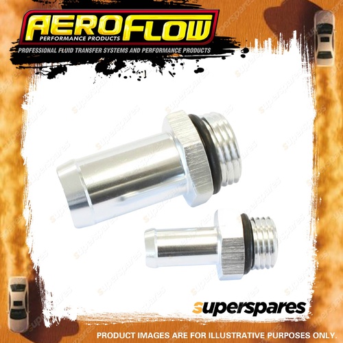 Aeroflow Brand Replacement Fittings for Power Steering Tanks Silver