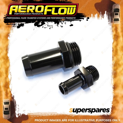 Aeroflow Brand Replacement Fittings for Power Steering Tanks Black